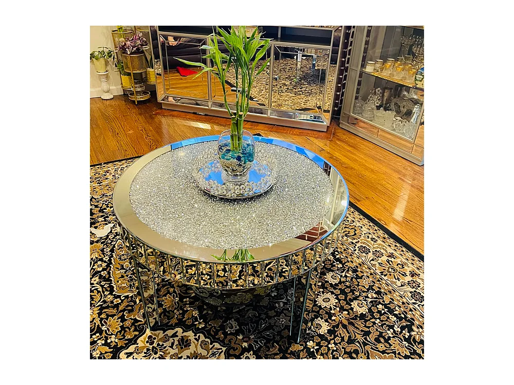 Tables basses de salon table de basse rond modern 80cm