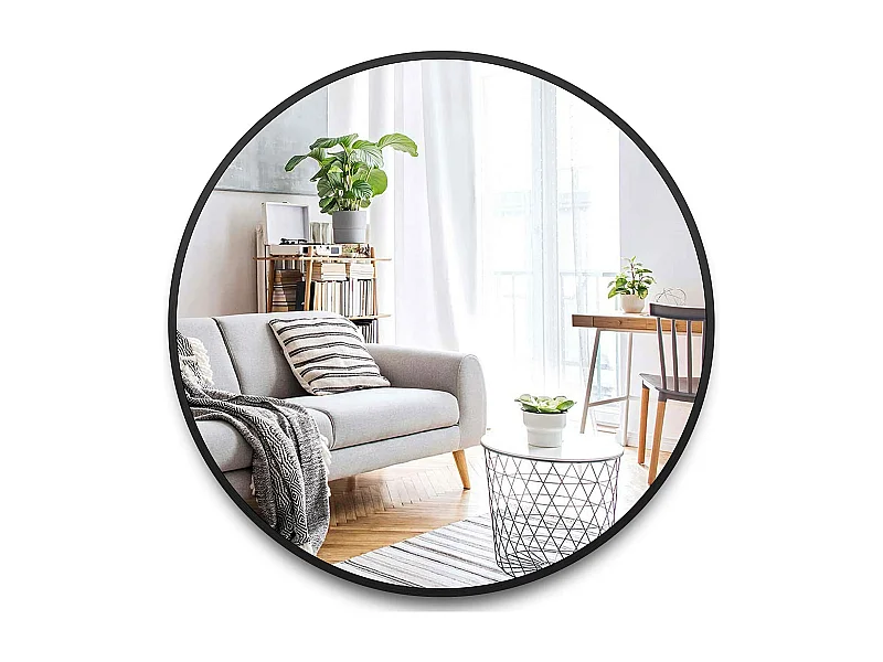 Moderner Wandspiegel, vertikaler oder horizontaler Designspiegel 66x96cm