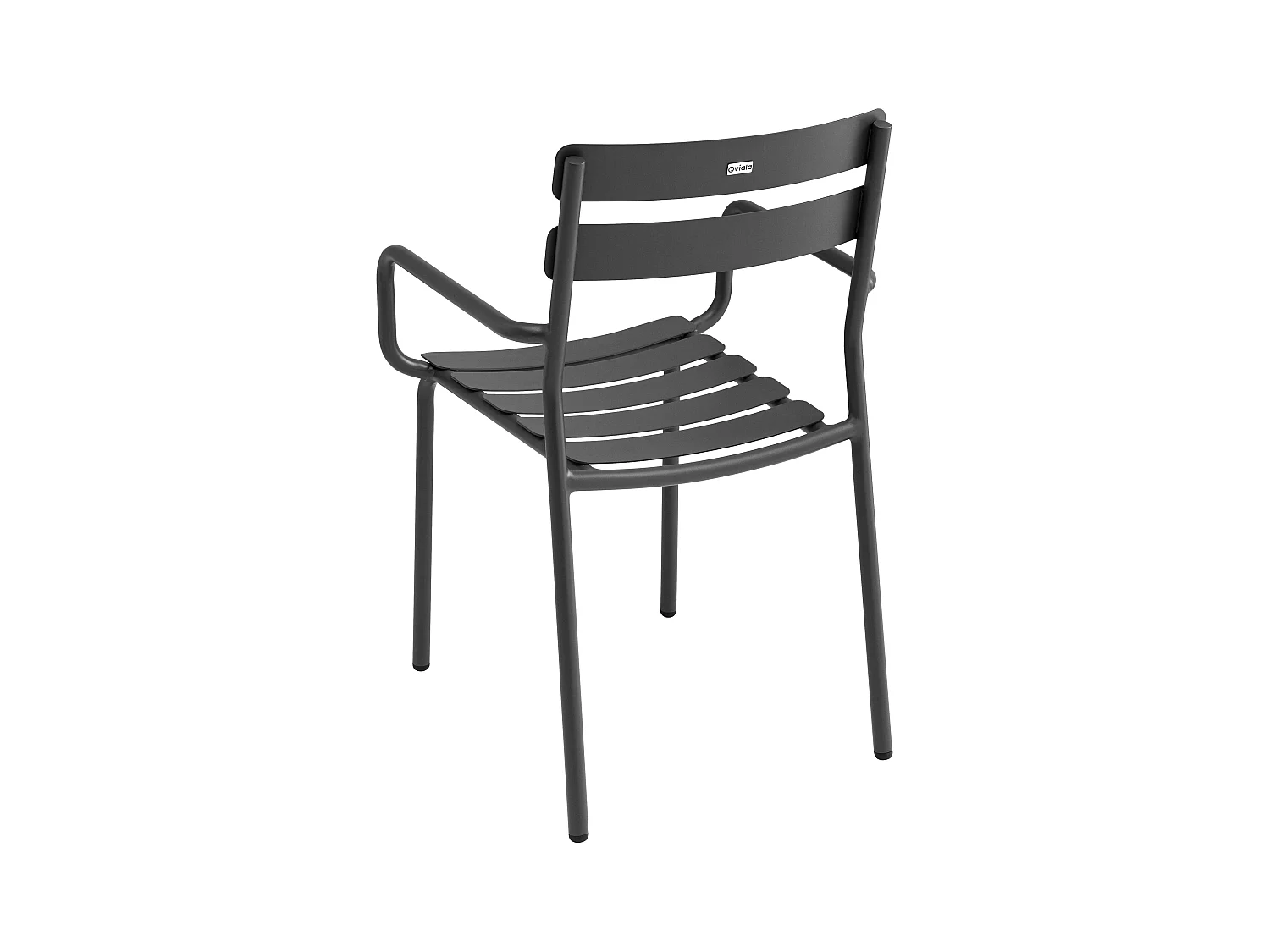 Klaptafel 70 x 70 cm en 2 stoelen zwart