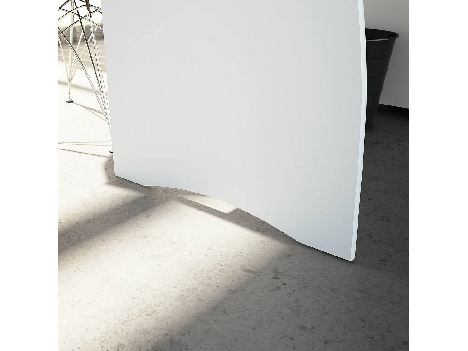 Carrollton Schreibtisch, Büroschreibtisch, PC-Arbeitstisch mit 3 Schubladen, 136 x 67 x 74 cm, WeiÃŸ und Eiche