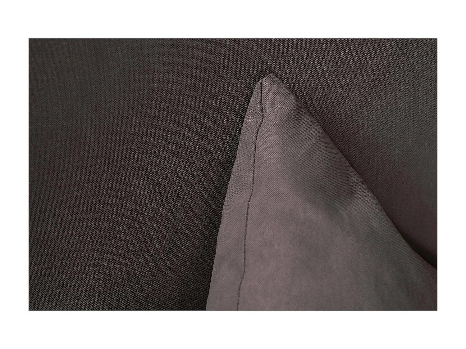 Canapé fixe 2 places Baeza, Canapé en tissu, Canapé linéaire peu encombrant, Canapé pour petits appartements, 125x73h85 cm, Gris