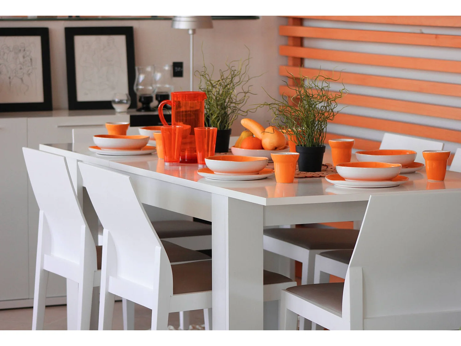 Mesa extensível Midland, Consola extensível para sala de jantar, Mesa de cozinha de abertura com extensão, 140/190x90h78 cm, Branco