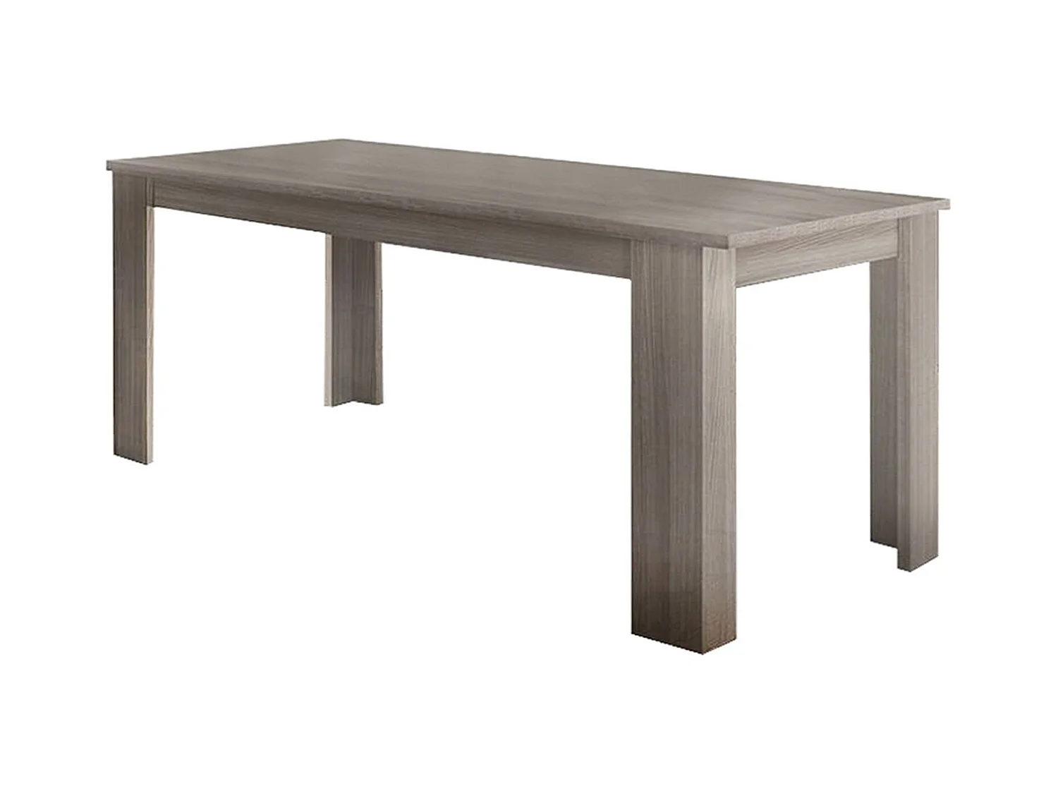 Table extensible Nanni, Console extensible jusqu'à 10 places, Console extensible 100% Made in Italy, 140/190x90h75 cm, Orme nacré