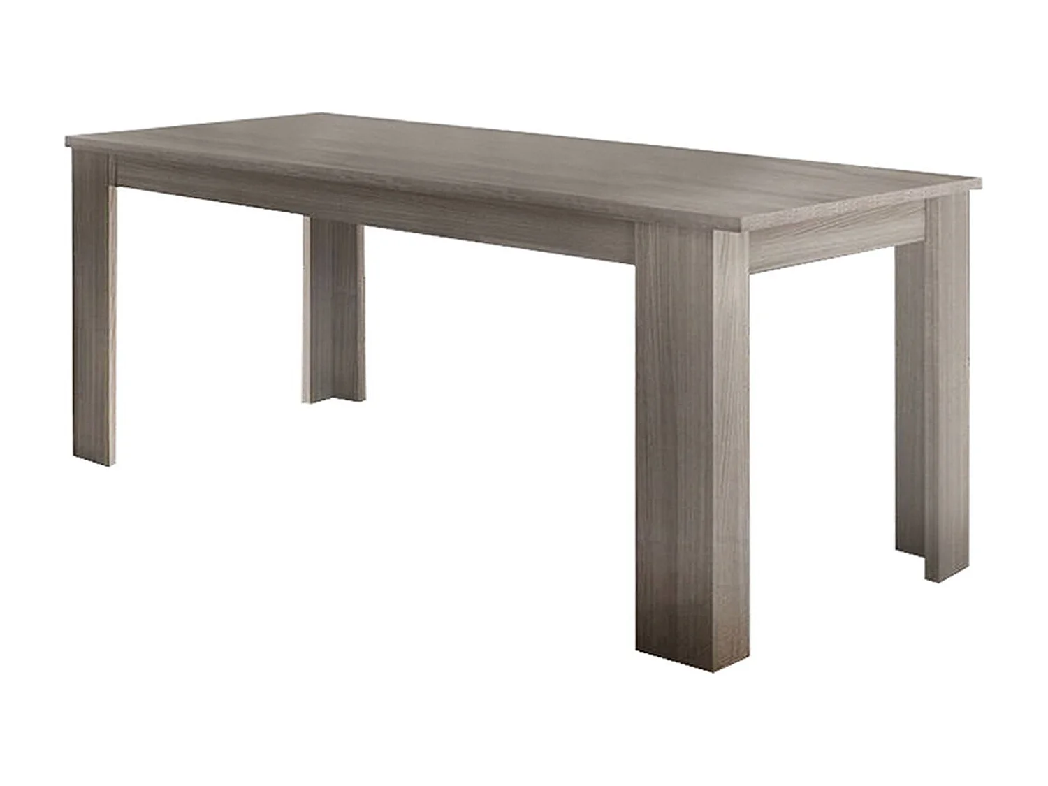 Nanni uitschuifbare tafel, Uitschuifbare console tot 10 zitplaatsen, Uitschuifbare console 100% Made in Italy, 140/190x90h75 cm, Pearl iep