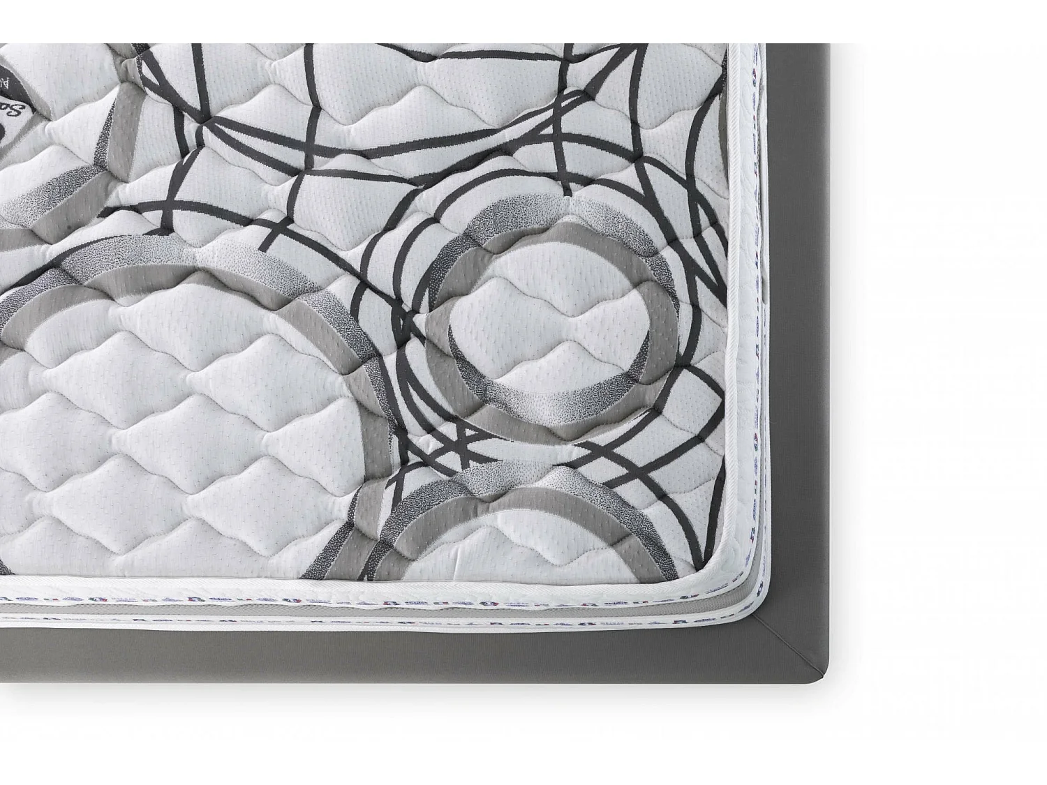 Silvana tweepersoonsmatras, traagschuim- en waterschuimmatras, 100% Made in Italy, anti-mijt en hypoallergeen, 160x200h 22 cm