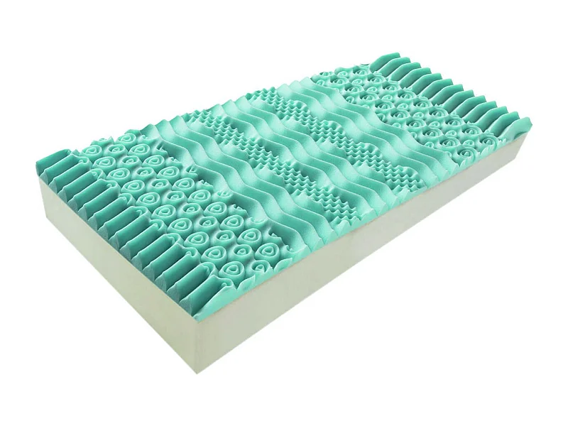 Colchón individual Odessa, colchón desenfundable de Memory Foam y Waterfoam Gel, 100% Made in Italy, Antiácaros e Hipoalergénico, 90x190h27 cm
