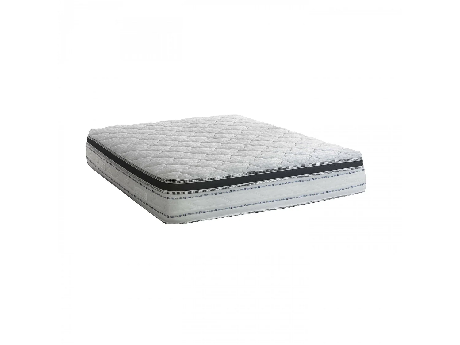 Matelas simple Laila, déhoussable en Memory Foam+Gel et ressorts ensachés, 100% Made in Italy, anti-acariens et hypoallergénique, 90x200h27 cm