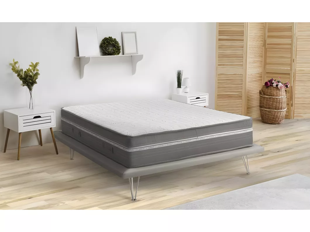 Kauf Unique Orietta-Einzelmatratze, Memory Foam-Matratze und Taschenmikrofedern, 100 % Made in Italy, milbenhemmend und hypoallergen, 80 x 190 x 32 cm