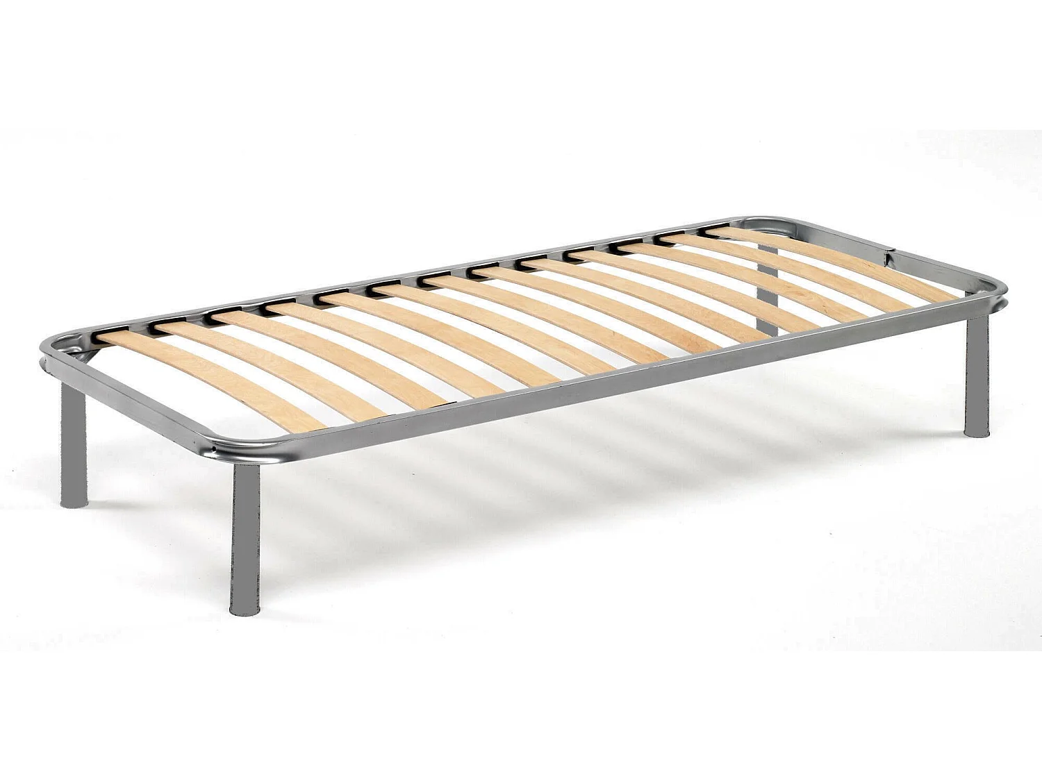 Sommier simple Manila, Sommier orthopédique en contreplaqué de bouleau avec 13 lattes, 100% Made in Italy, 80x200h 34 cm