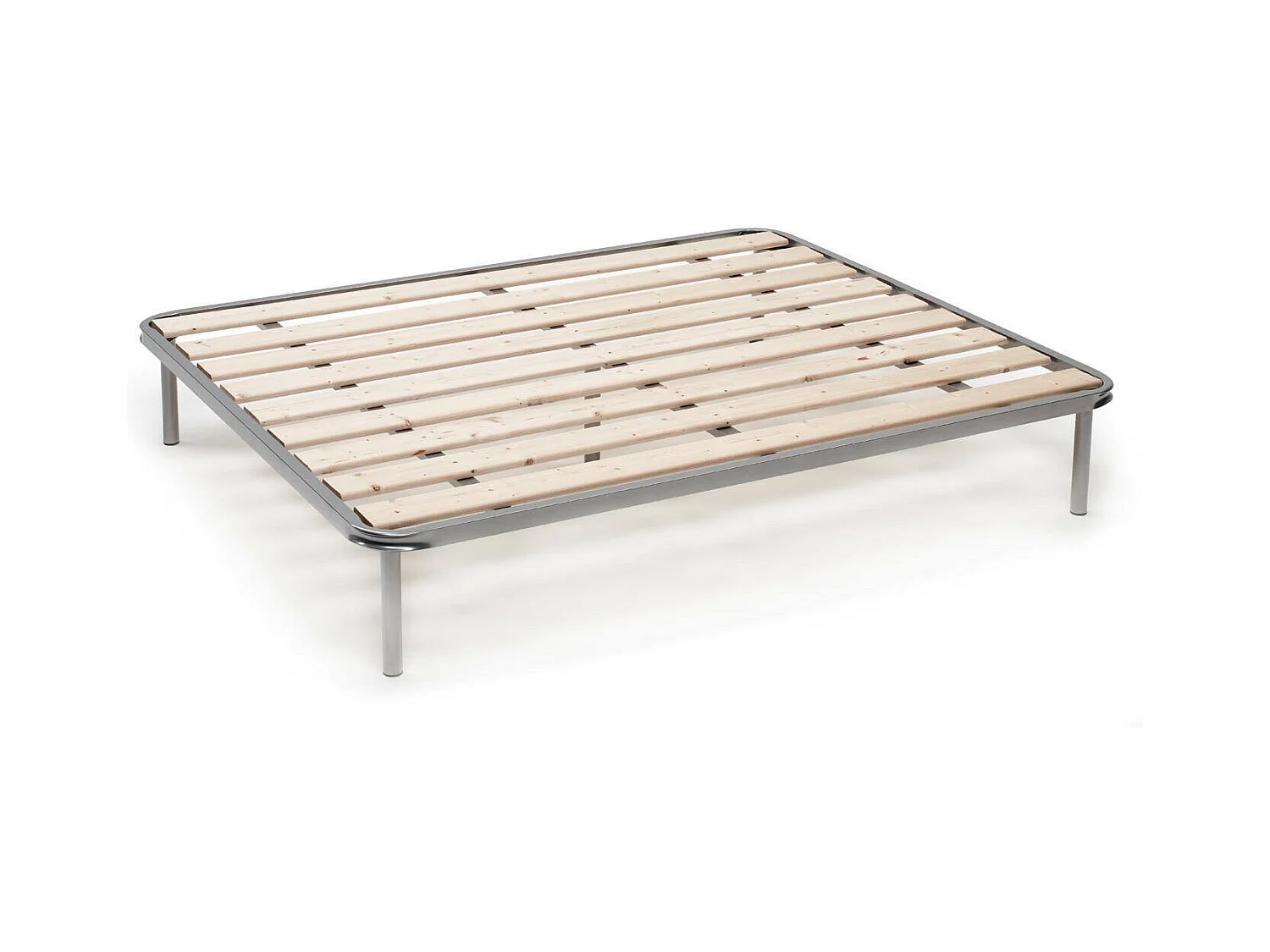 Marialaura dubbele bedbodem, Orthopedische basis met geschaafde latten, 100% Made in Italy, 160x190h 31 cm