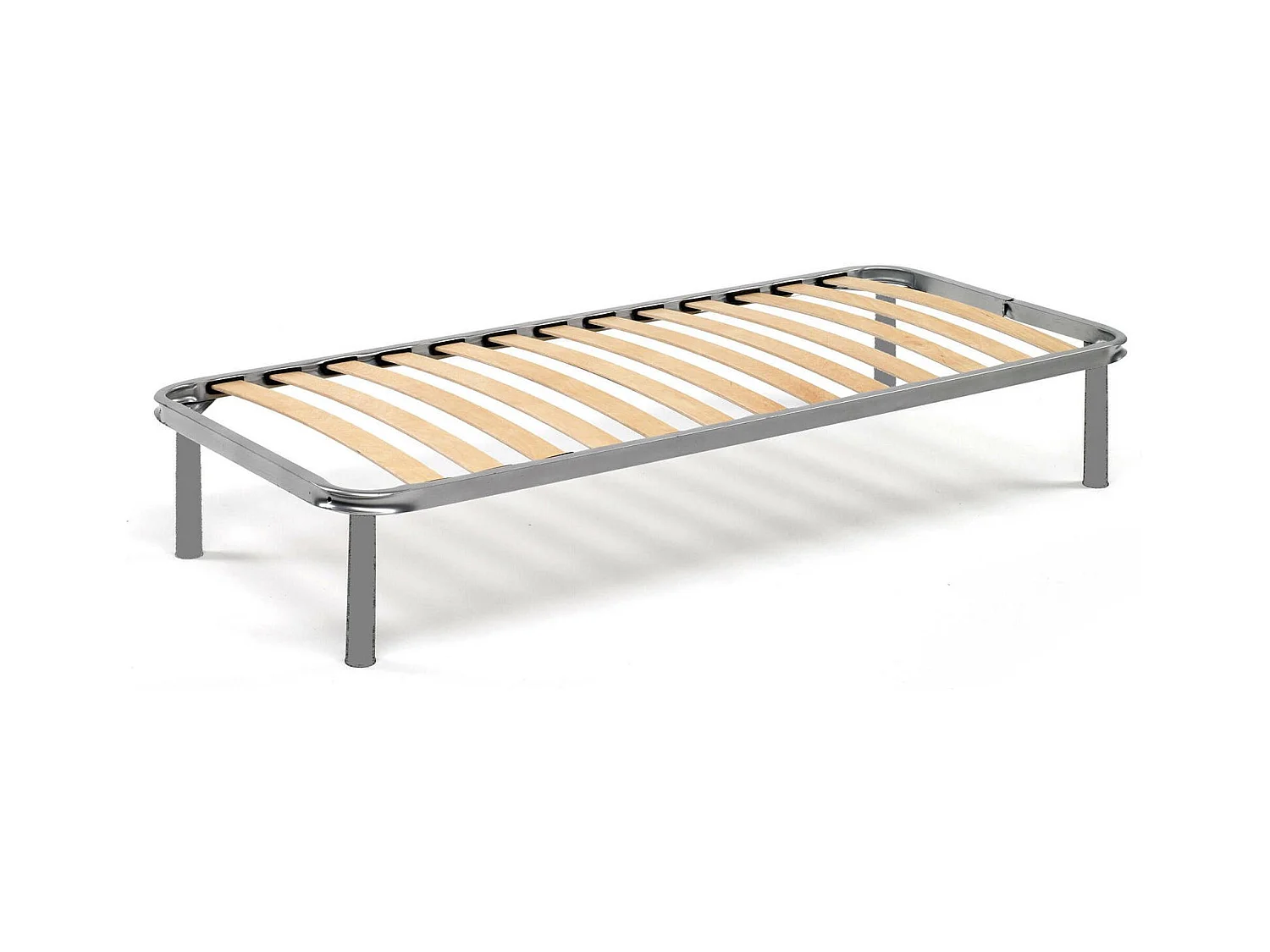 Estrado de solteiro Manila, Base ortopédica em compensado de bétula com 13 ripas, 100% Fabricado na Itália, 90x190h 34 cm