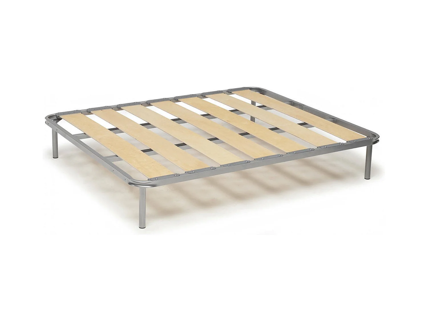 Sommier double Mariagiulia, sommier orthopédique à lattes larges, 100% Made in Italy, 120x190h 31 cm