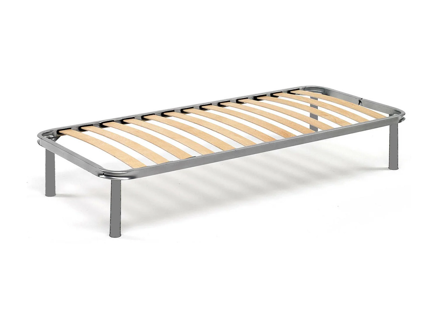 Sommier simple Manila, Sommier orthopédique en contreplaqué de bouleau avec 13 lattes, 100% Made in Italy, 90x200h 34 cm