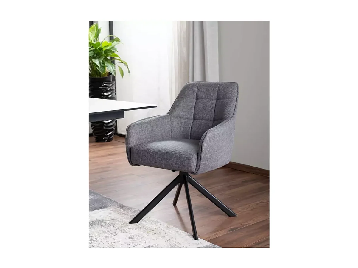 Stuhl Kevin/Stoffbezug/Beige