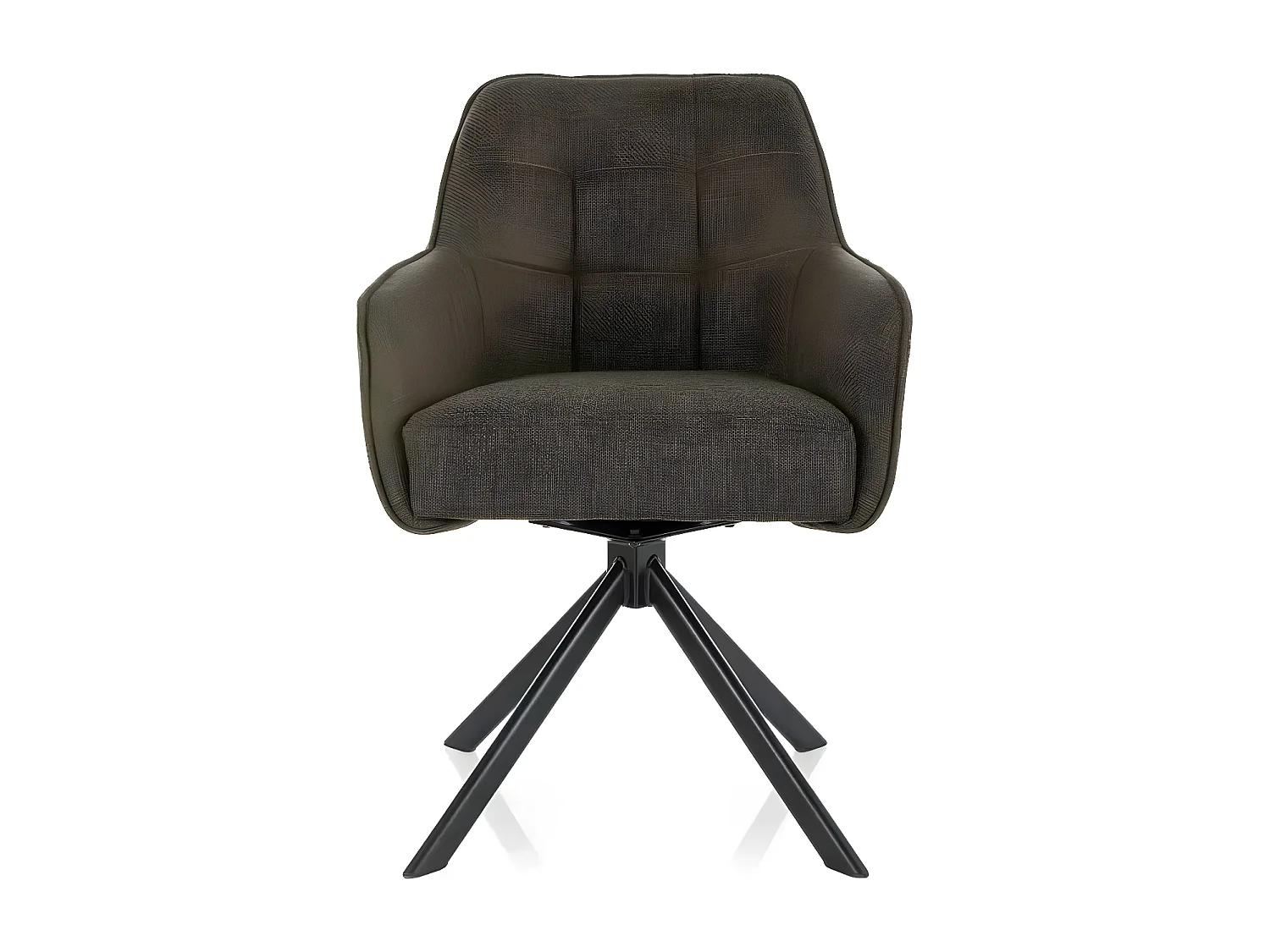 Sedia Kevin/Tessuto/Grigio