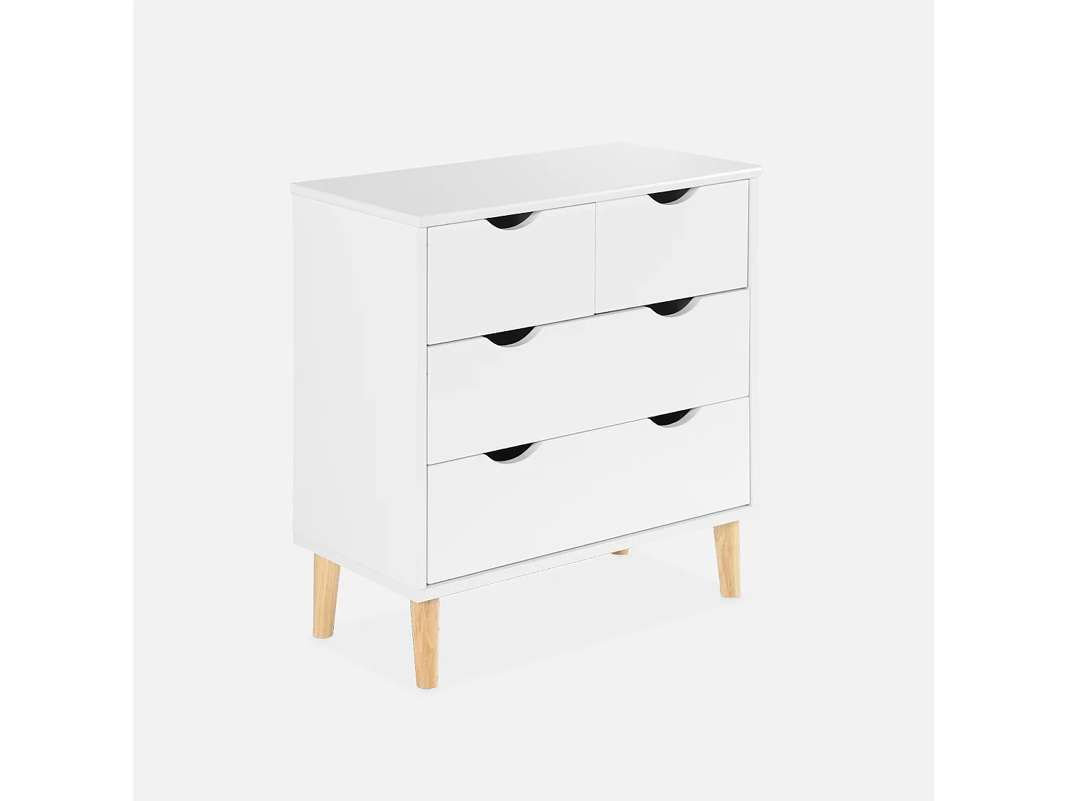 Commode pour enfant. 4 tiroirs. pieds en pin