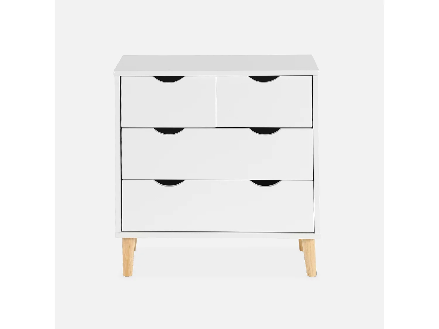 Commode pour enfant. 4 tiroirs. pieds en pin