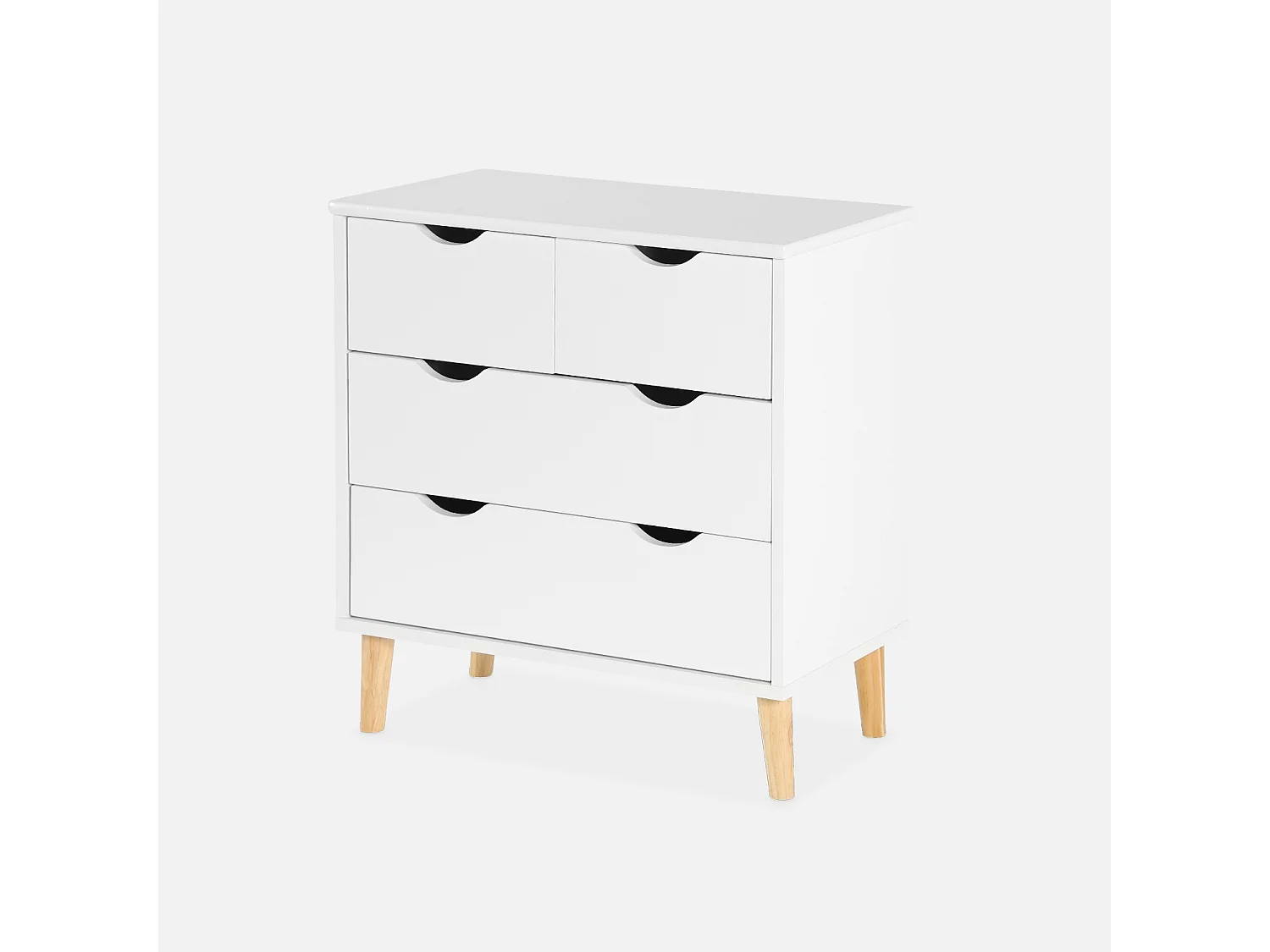 Commode pour enfant. 4 tiroirs. pieds en pin