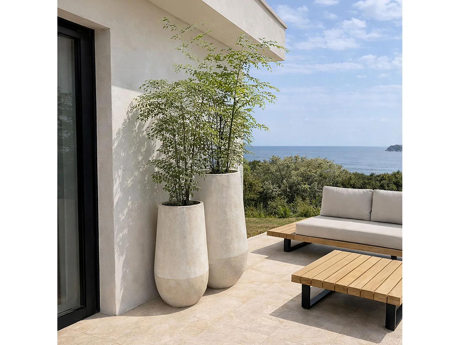 Now's Home - Set De 2 Pots En Terre D'argile