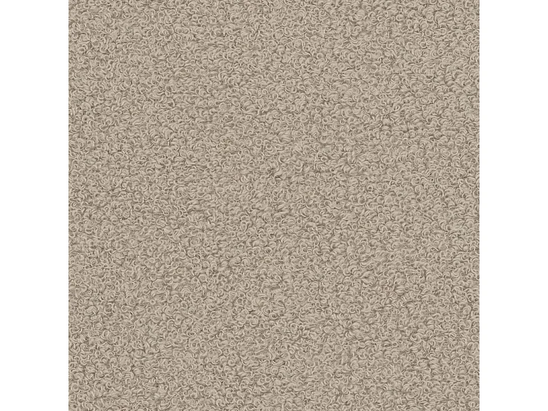 Canapé d'angle convertible 3 places en tissu beige TURIN