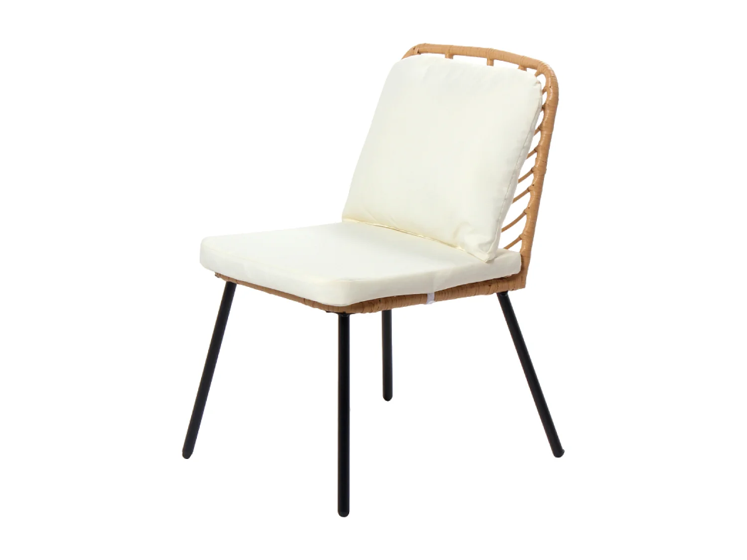 Salon de jardin bas 2 chaises + 1 table CADIX