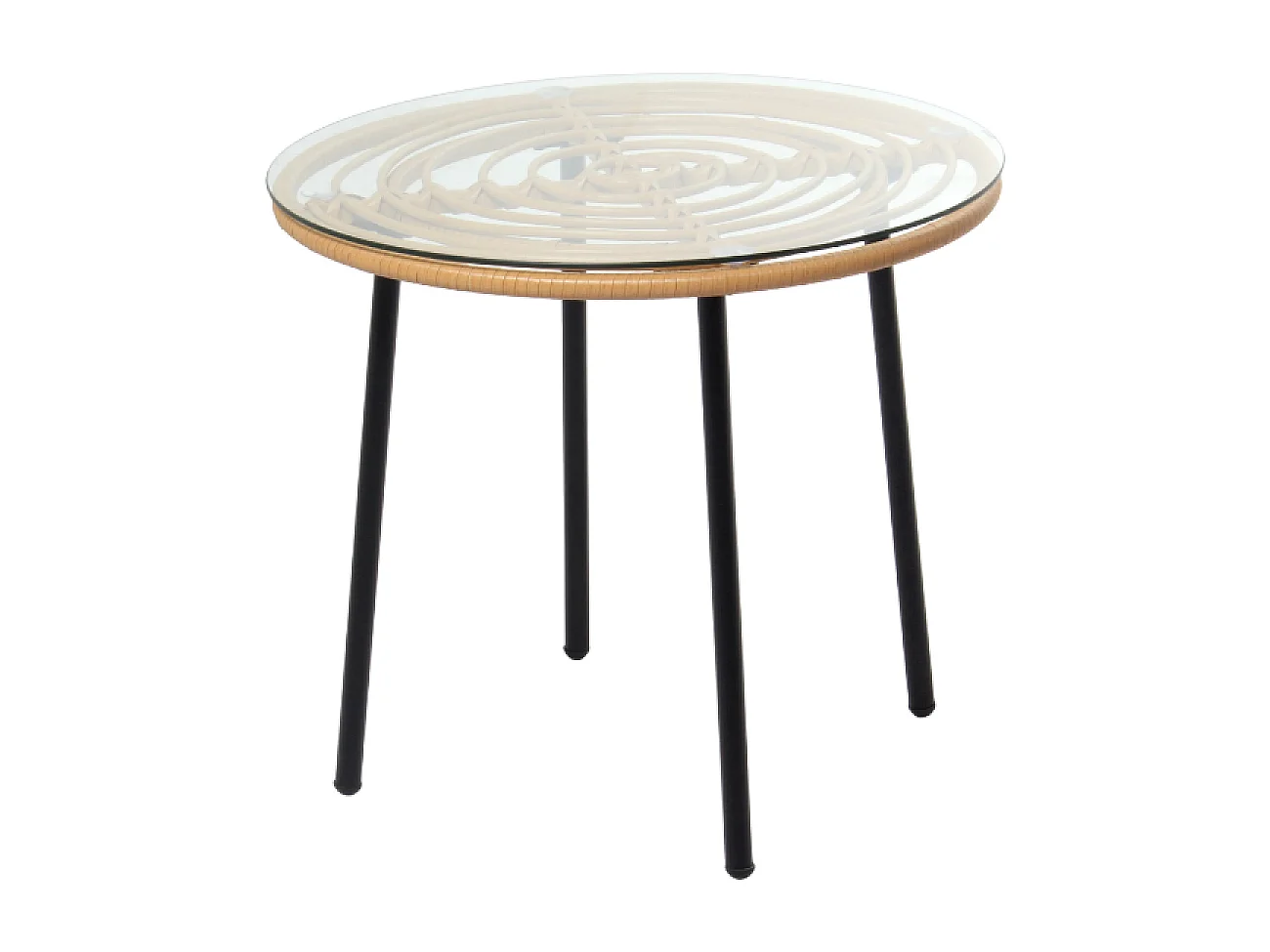 Set di mobili da giardino bassi 2 sedie + 1 tavolo CADIX