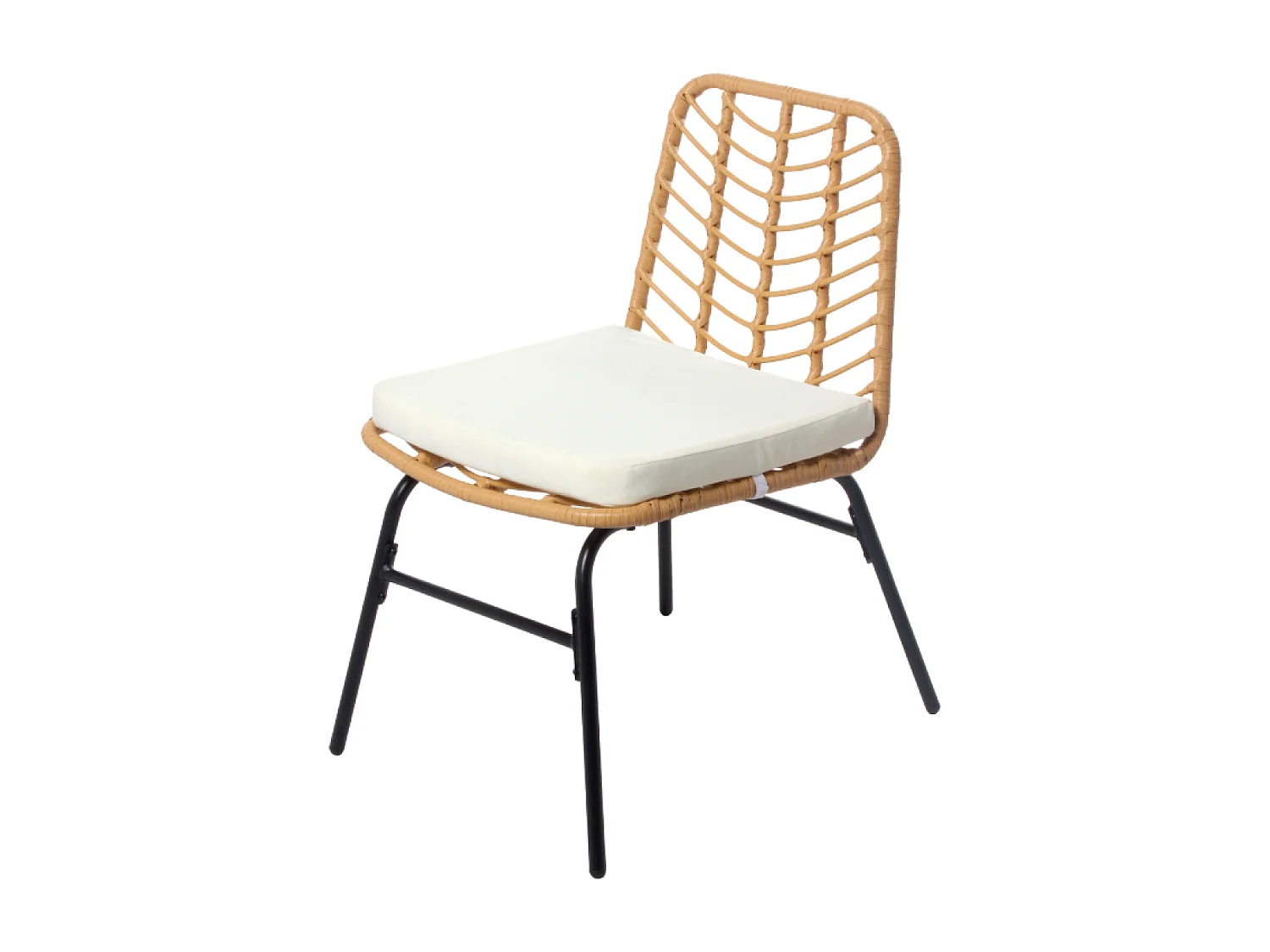 Set di mobili da giardino a 2 posti in rattan TOLEDE