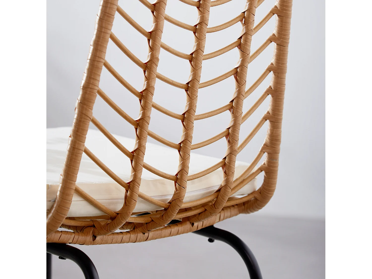 Set di mobili da giardino a 2 posti in rattan TOLEDE