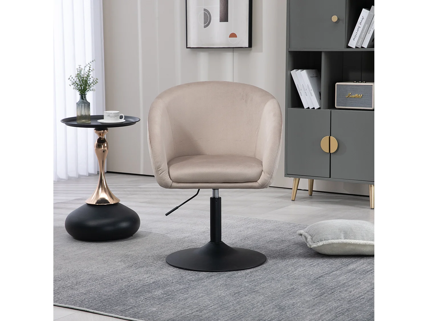 LOUNGESESSEL JAMAIKA mit Armlehnen Samt