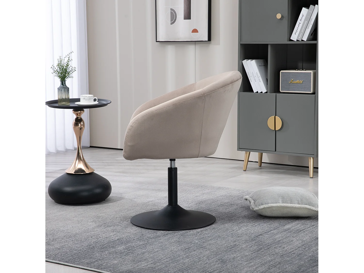 LOUNGESESSEL JAMAIKA mit Armlehnen Samt