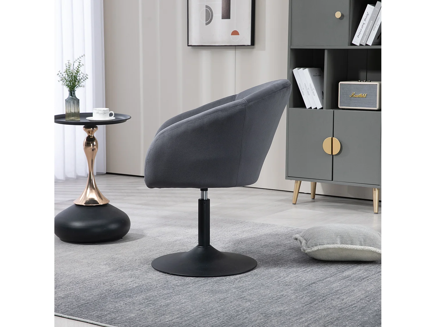 LOUNGESESSEL JAMAIKA mit Armlehnen Samt