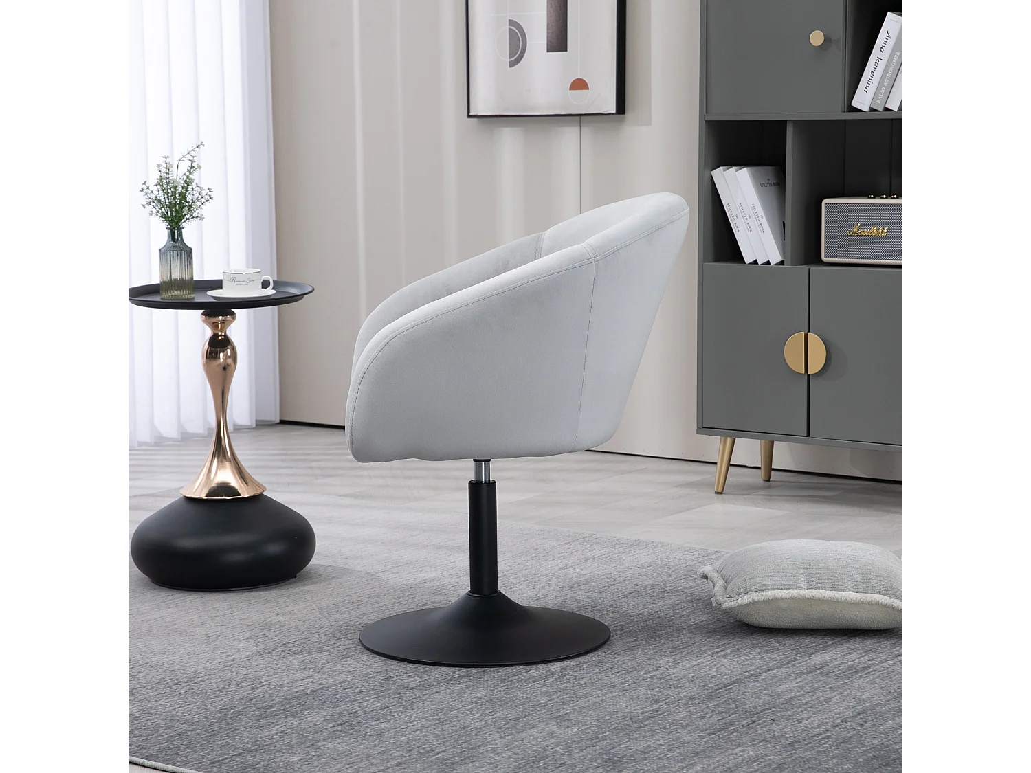 LOUNGESESSEL JAMAIKA mit Armlehnen Samt