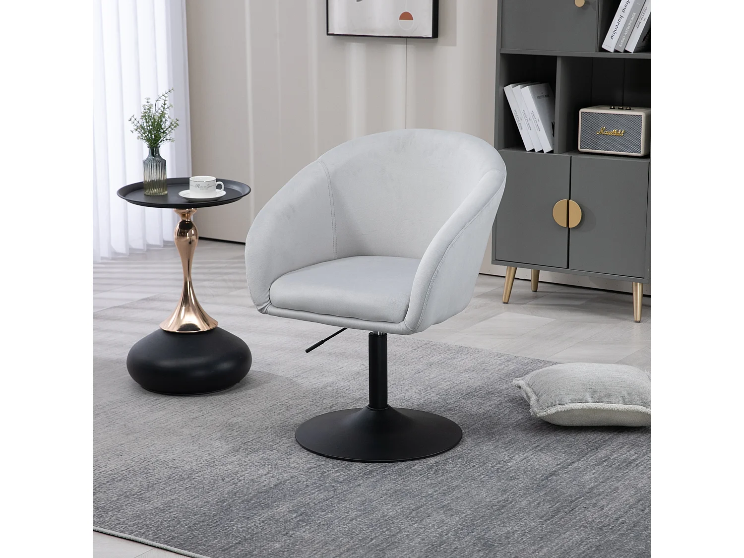 LOUNGESESSEL JAMAIKA mit Armlehnen Samt