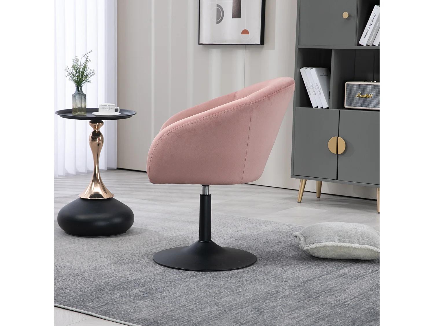 LOUNGESESSEL JAMAIKA mit Armlehnen Samt