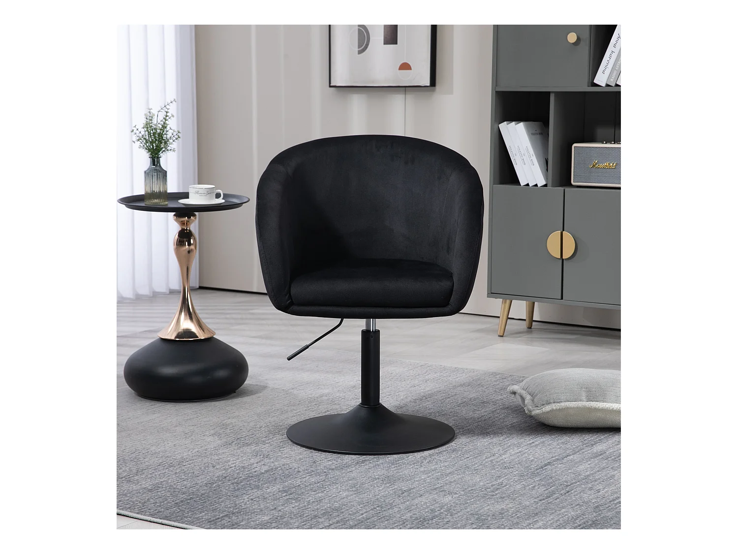 LOUNGESESSEL JAMAIKA mit Armlehnen Samt