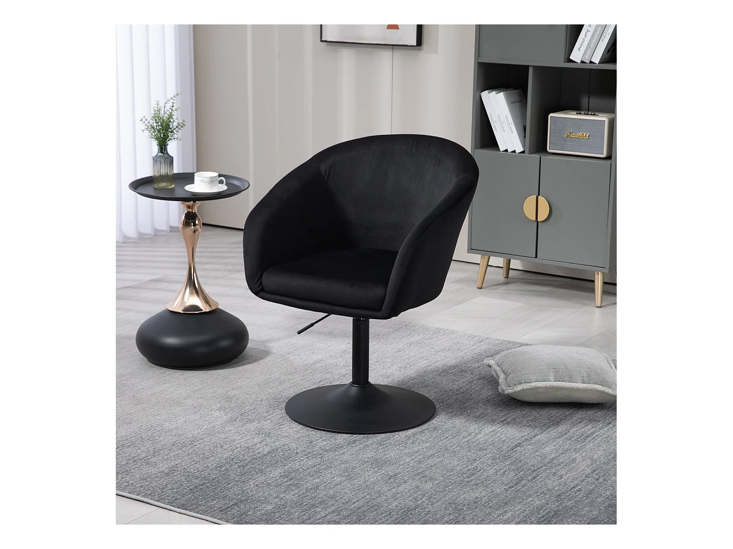 LOUNGESESSEL JAMAIKA mit Armlehnen Samt