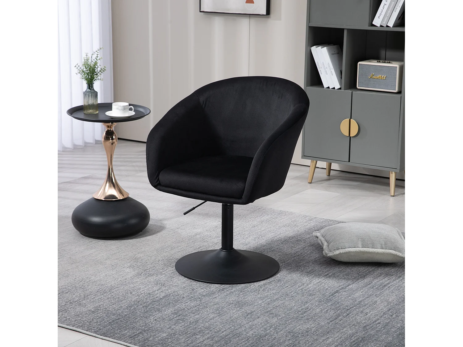 LOUNGESESSEL JAMAIKA mit Armlehnen Samt