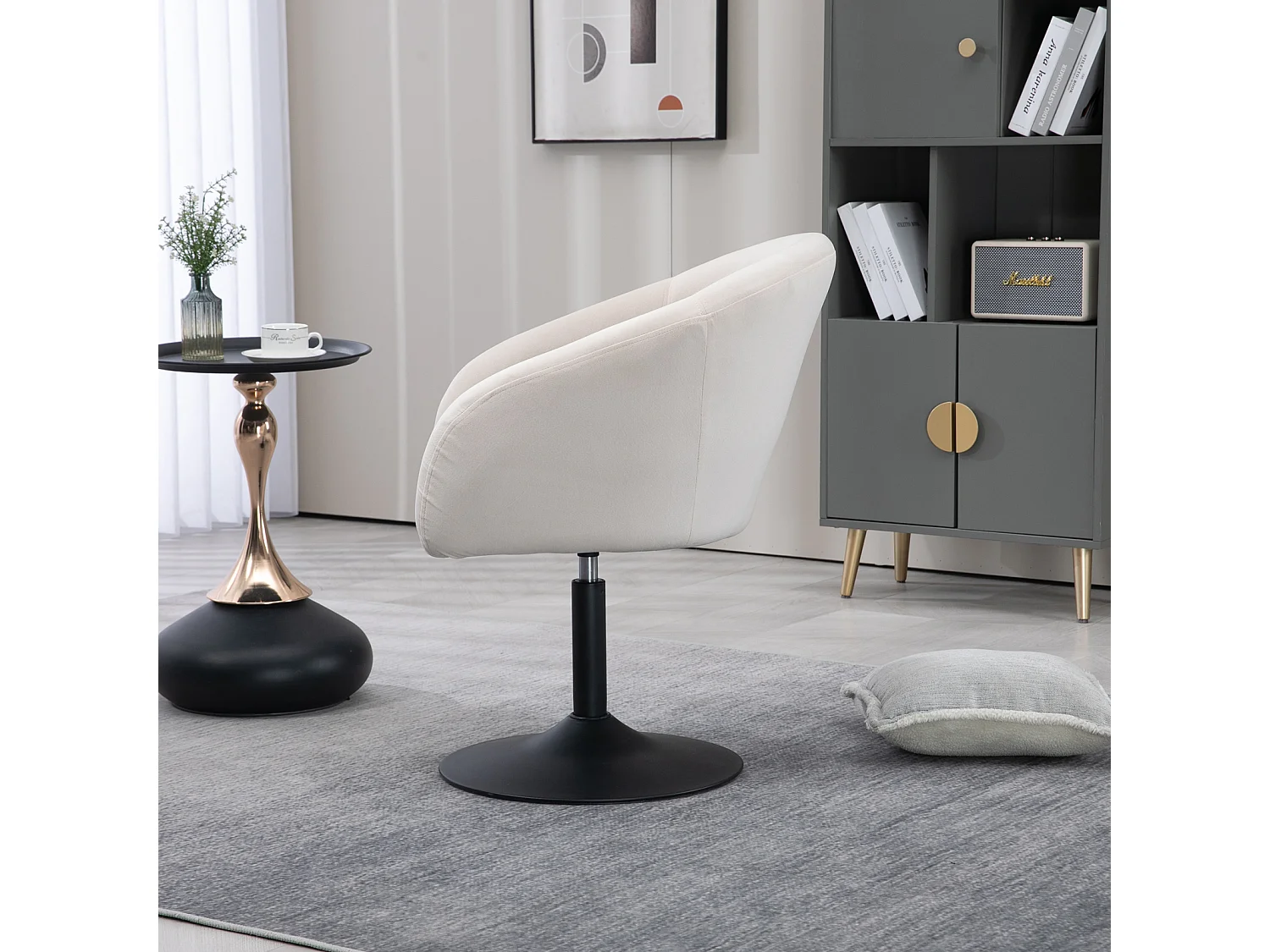 LOUNGESESSEL JAMAIKA mit Armlehnen Samt