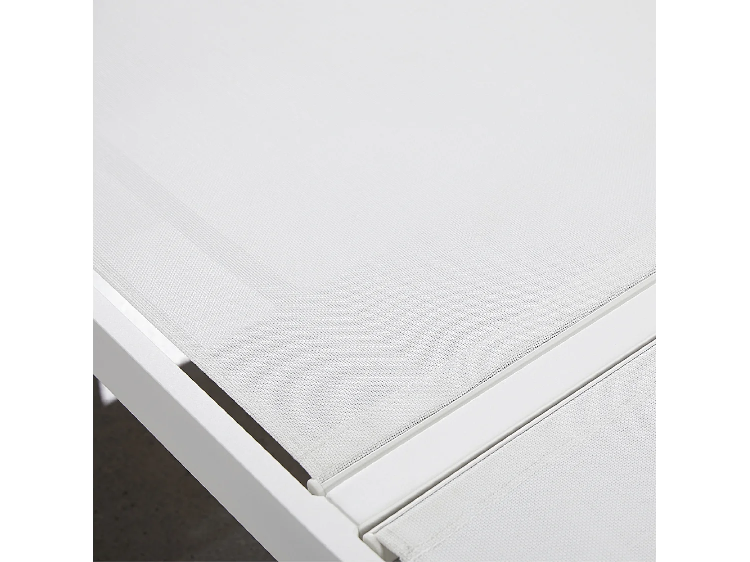 Lit de jardin 2 places gris CORDOUE