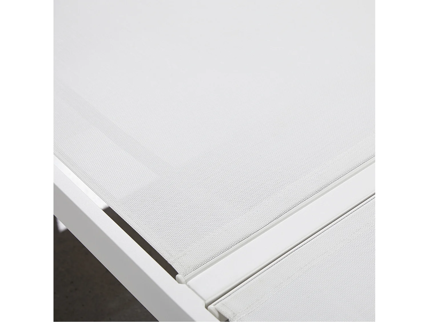 Lit de jardin 2 places gris CORDOUE