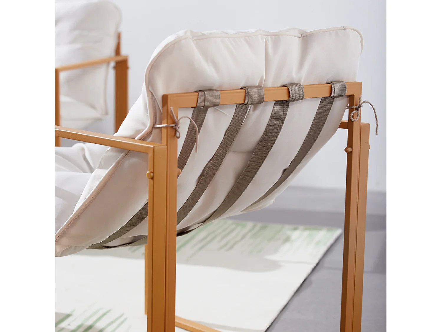 Salon de jardin effet bois RABAT