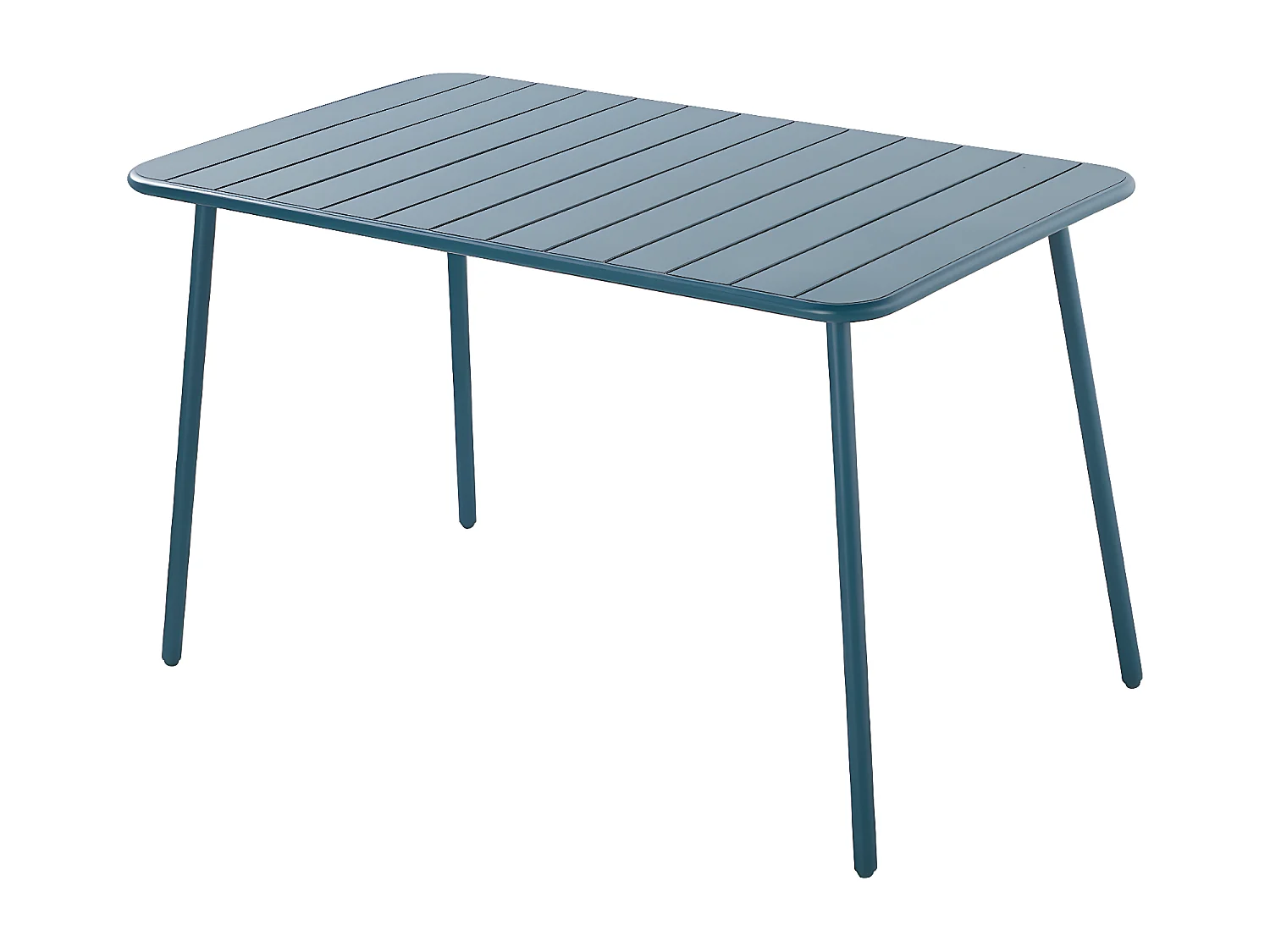 Ensemble table et chaises bleu 4-6 places BERGAME