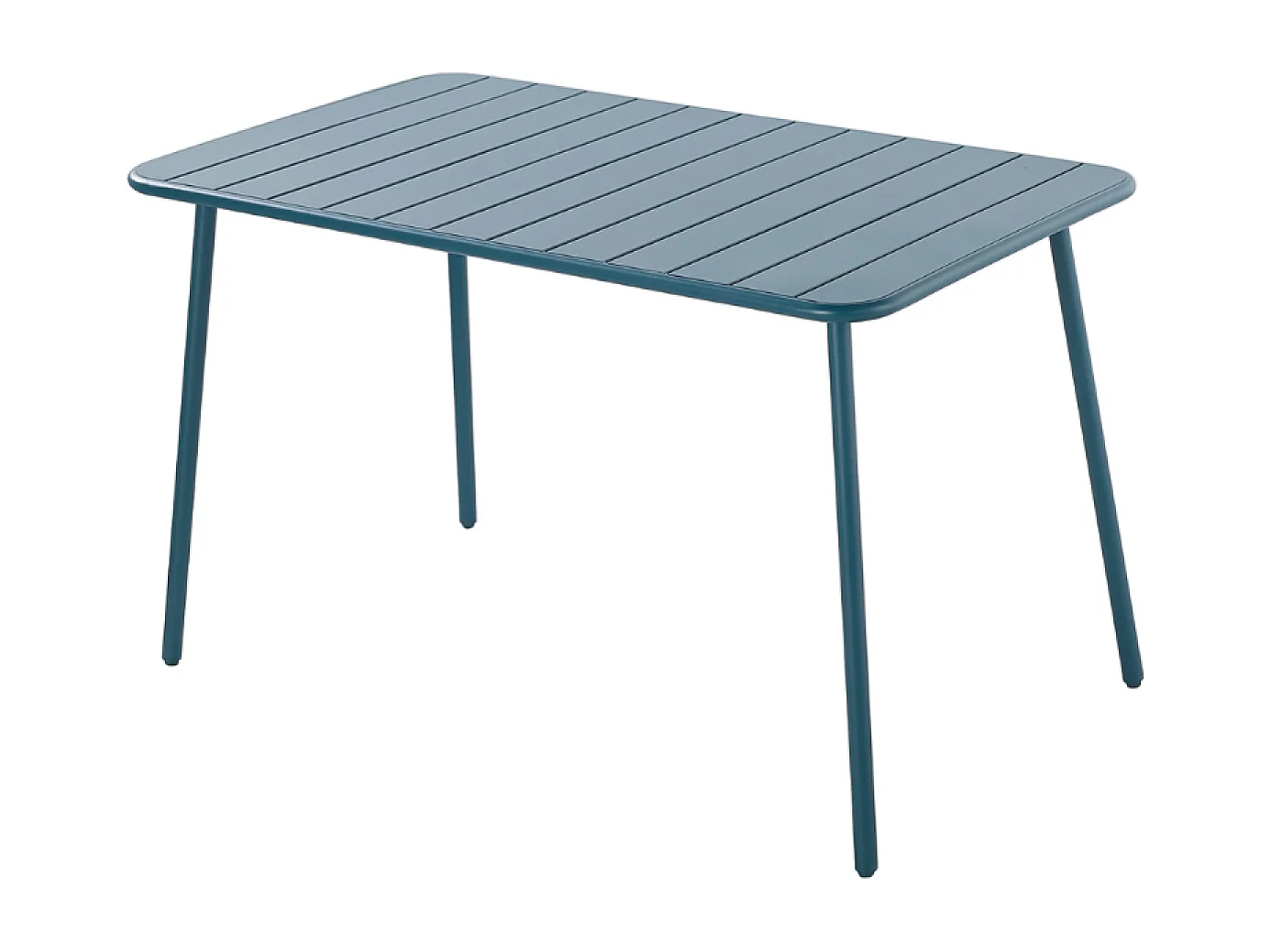 Ensemble table et chaises bleu 4-6 places BERGAME