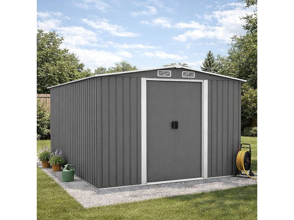 Cobertizo de jardín 8,08m2 JURA