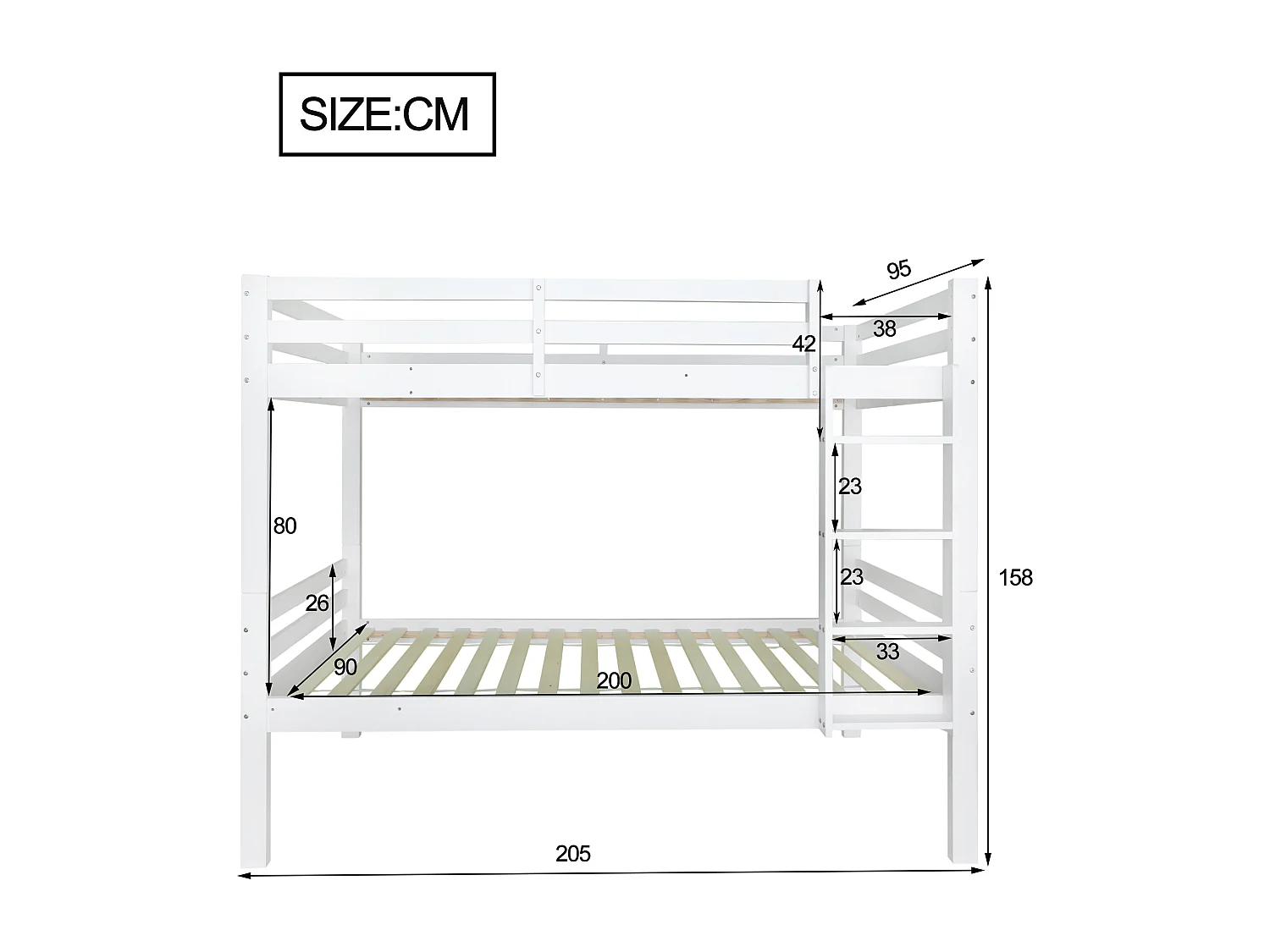 Cama acolchoada para adulto 180 x 444 cm, sem cabeceira, com faixa LED (monocromática), base com suspensão hidráulica, bege.