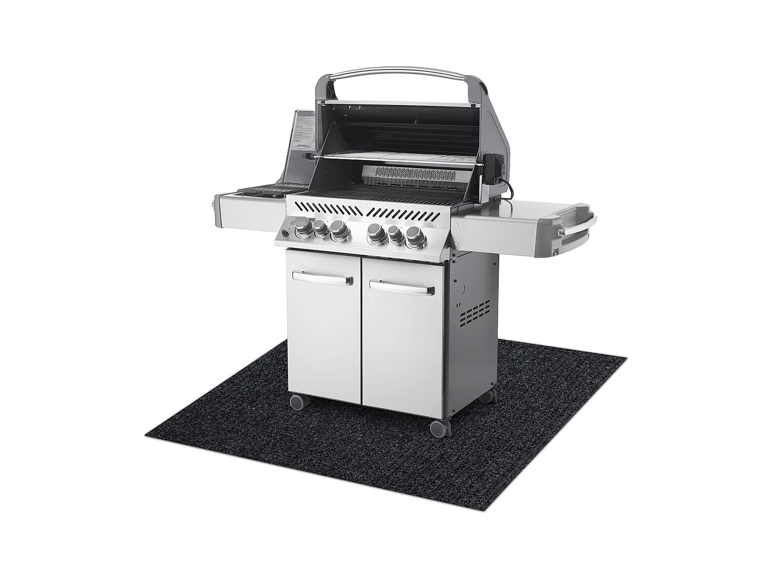 Tapis de protection pour barbecue GIN 2057 pour la terrasse, extérieu 100x180 cm
