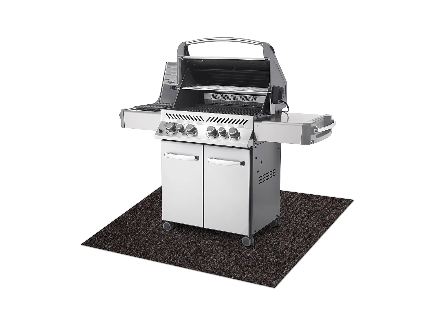 Tapis de protection pour barbecue GIN 7053 pour la terrasse, extérieu 120x200 cm