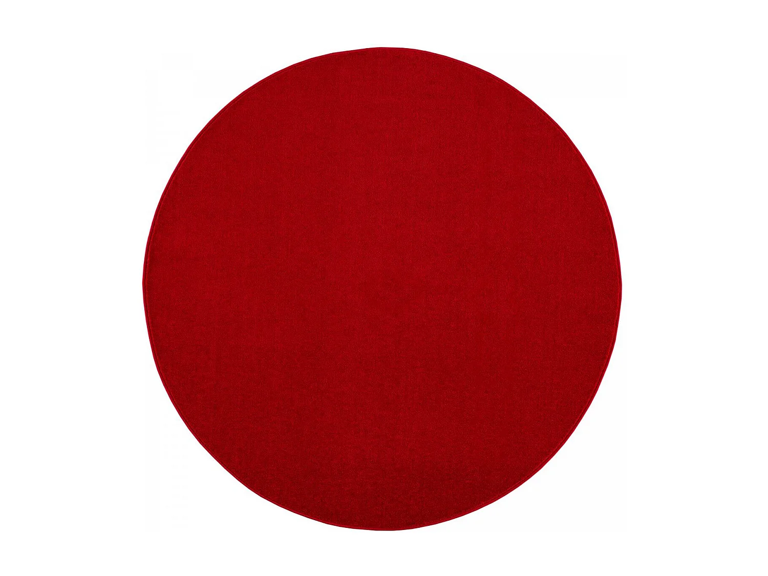 tapis couloir 80x200 tissé rouge rectangle motif uni NOSSA