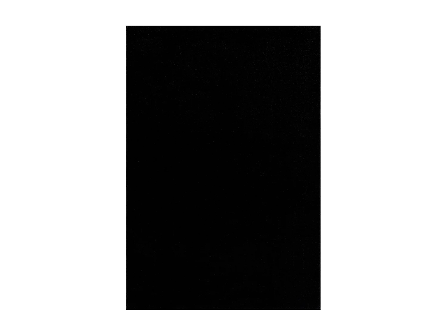 tappeto da cucina 80x150 tessuto nero rettangolo tinta unita NOSSA