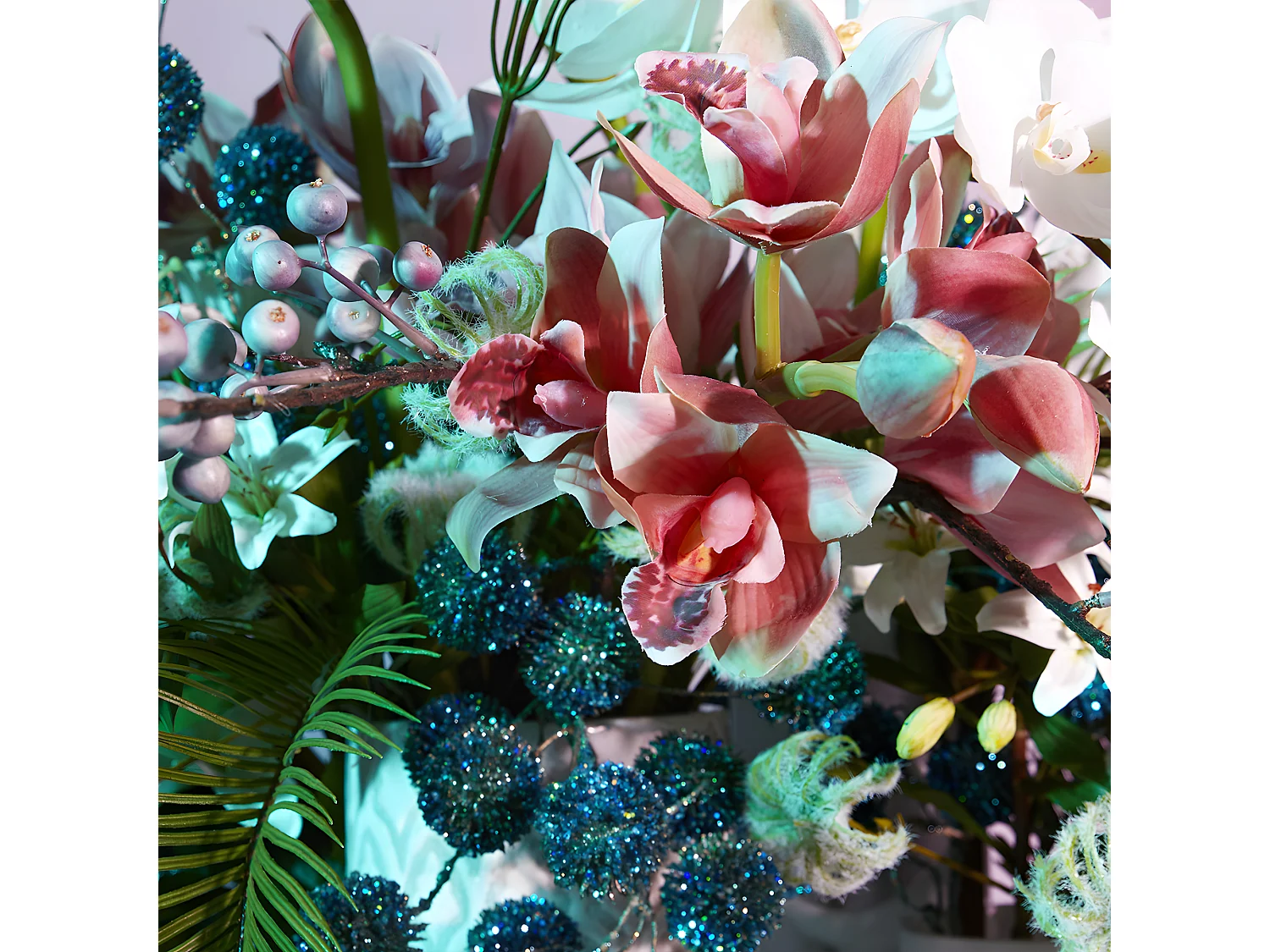 Branche de Baies - Bleu